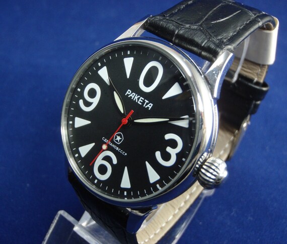 russian raketa watch stainless - Gem
