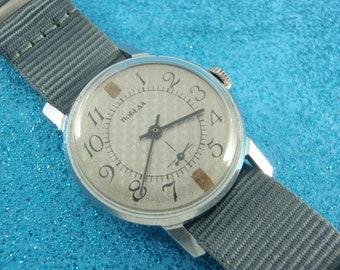 Pobeda USSR Vintage Mechanical Watch, 1970s, Serviced