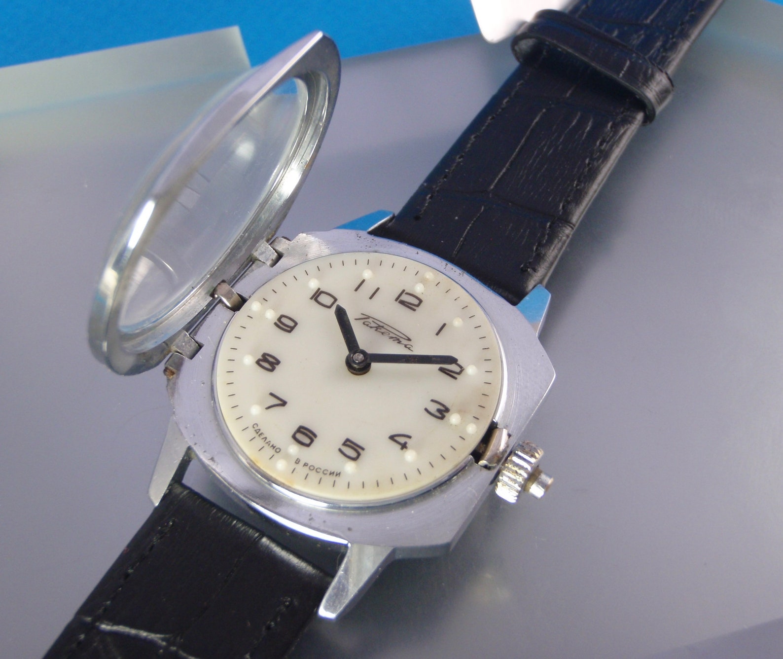 RAKETA USSR for the BLIND Braille Watch Mechanical Rare Etsy