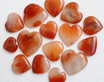 Cristalli di cuore di avventurina rosa, cuori di cristallo di avventurina naturale, cuore gonfio di avventurina, cuore di avventurina per forniture artigianali di gioielli