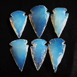 gemsfactory, wholesale cabochons, wholesale crystals, Arrow Heads, Jewelry Supplies, White Spear Heads, Arrowhead Crystal, gemsfactoryinc, Opalite moon, gemstone, cabochons, opalite point, Opalite Arrowheads