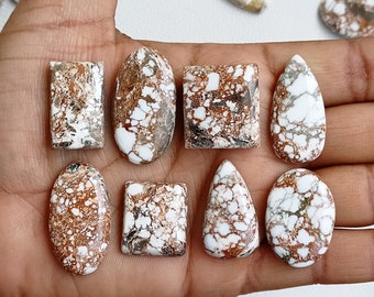 Wild Horse Cabochon, Wholesale lot Wild Horse Cabochon, Wildhorse Magnesite Beads, Wild horse Magnesite Crystal for Jewelry Making stones