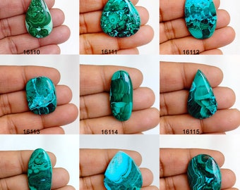 Azurite Gemstone, Azurite Malachite Crystal, Azurite Malachite Cabochon, Azurite Malachite Stone for Jewelry making supply