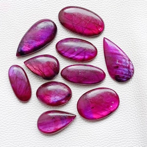 Purple LABRADORITE Dyed CABOCHON wholesale Purple Dyed Labradorite Gemstone lot 500 carats AAA quality Mix Size Labradorite Stone