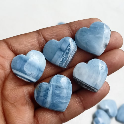 BLUE OPAL HEART Peru