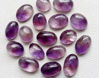 Amethyst Edelstein, lila Amethyst Stein, Großhandel Lot Amethyst Cabochon für Ring Anhänger Schmuck Handwerk Versorgung