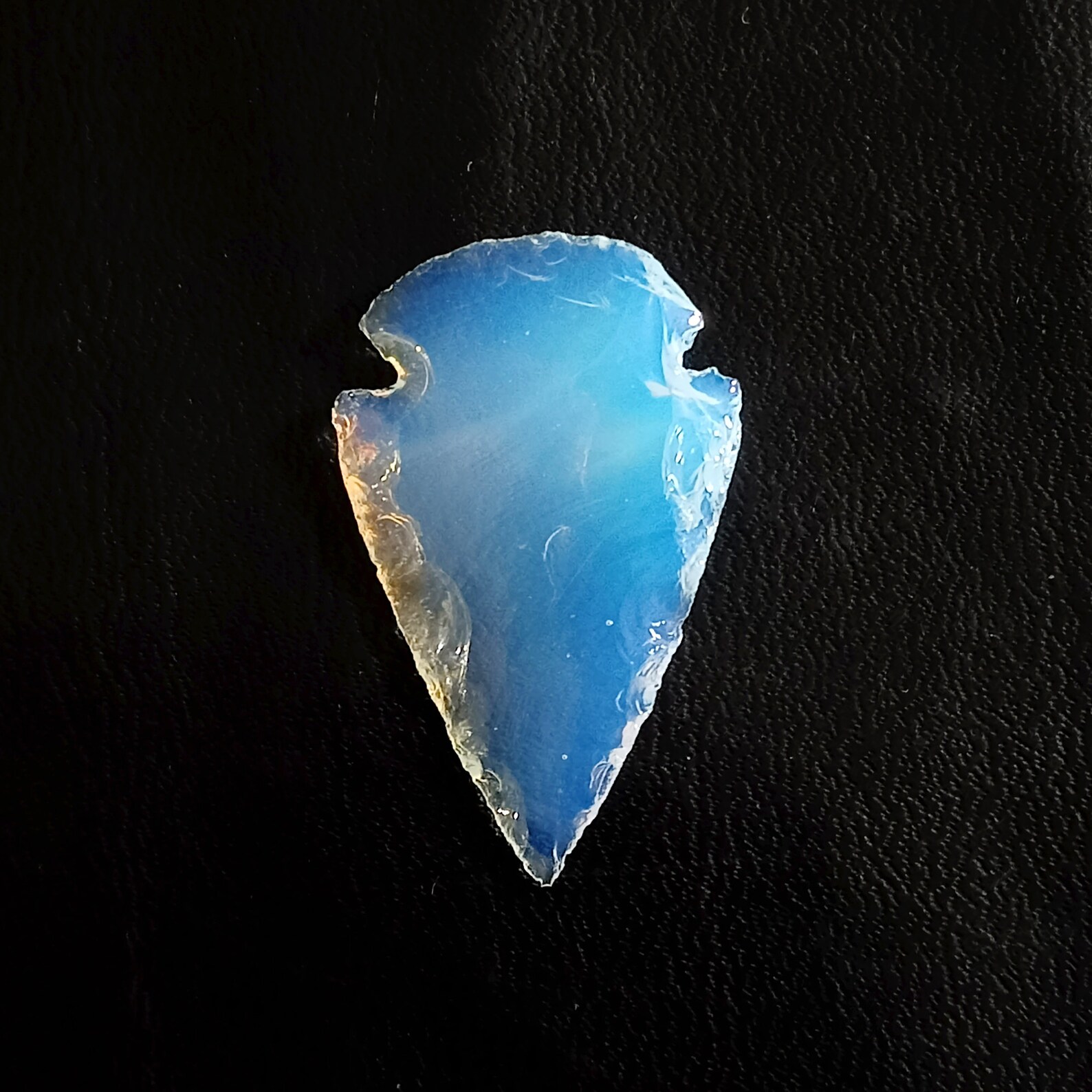 Opalite Arrowhead Opalite Crescent Arrow Head White Spear Etsy