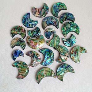 the crescent moon, moon jewelry, crystal moon, moon earrings, moon cabochon, moon gemstone, abalone shell moon, shell moon, moon abalone shell, abalone shell, shell jewelry, moon, moon shell