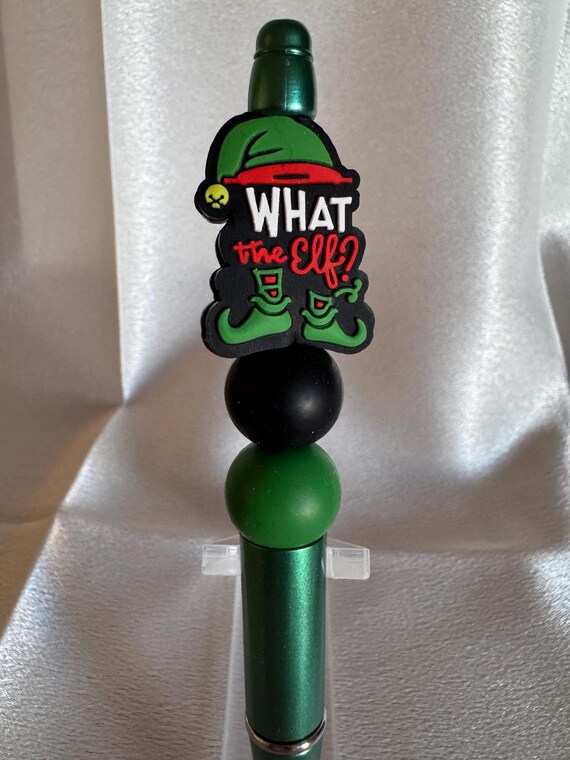 Christmas Silicone Beaded Writing Pen