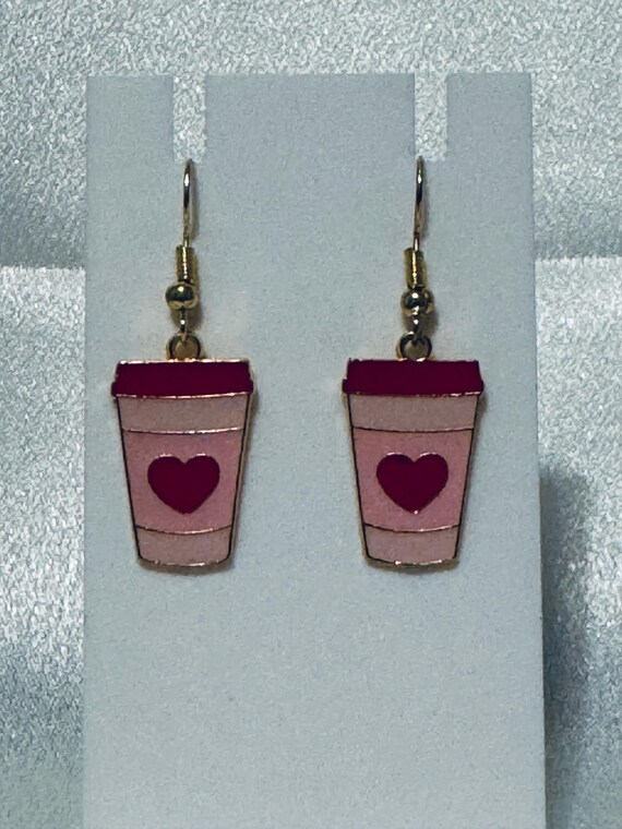 Valentine Cup Dangle Earrings