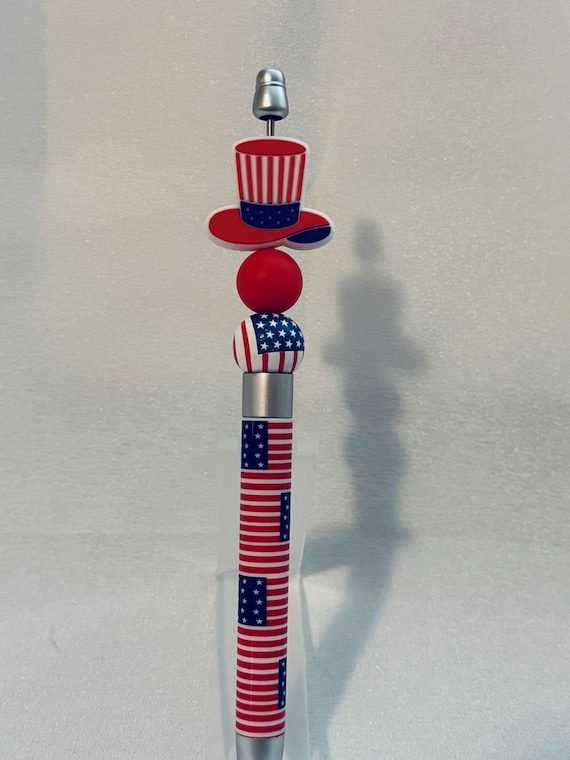 USA Silicone Beaded Writing Pen