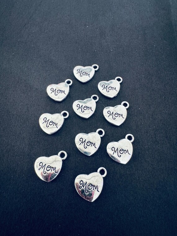 10 Piece Mom Charms