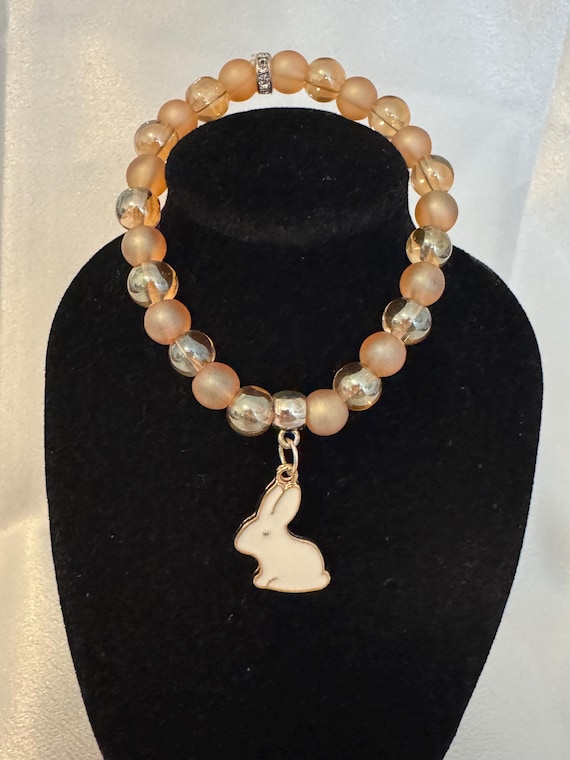 Easter Bunny Charm Bracelet