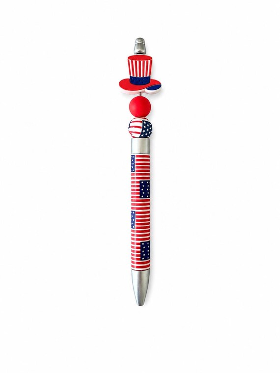 USA Silicone Beaded Writing Pen
