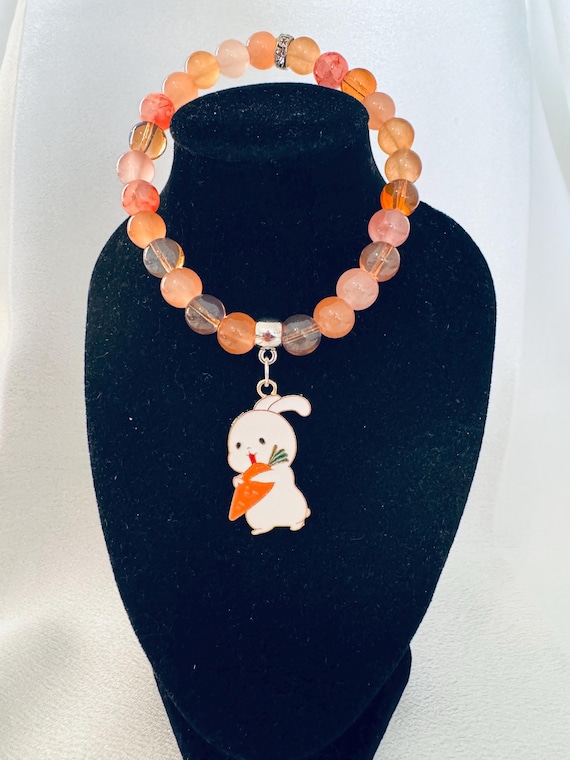 Easter Bunny Charm Bracelet