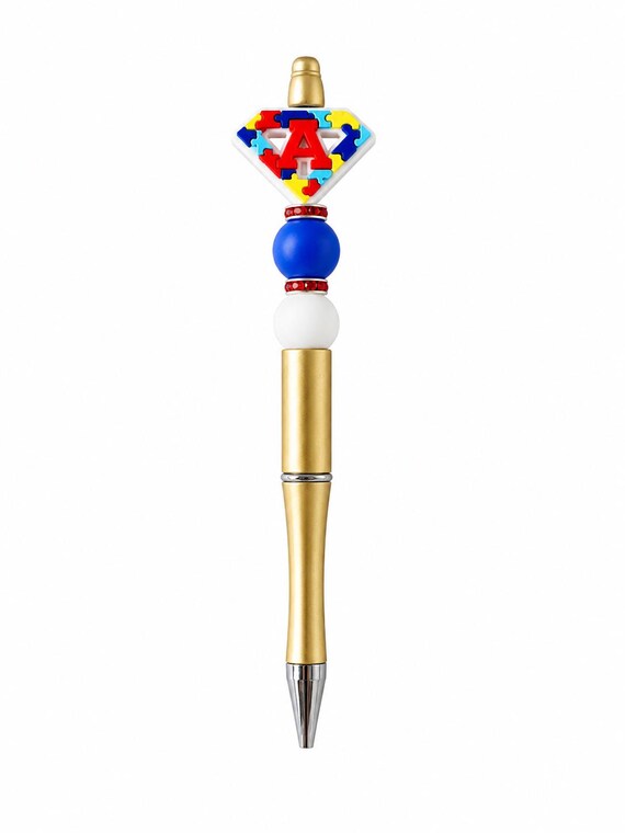 Autism Silicone Beaded Writing Pen