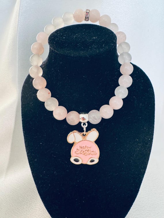 Easter Bunny Charm Bracelet