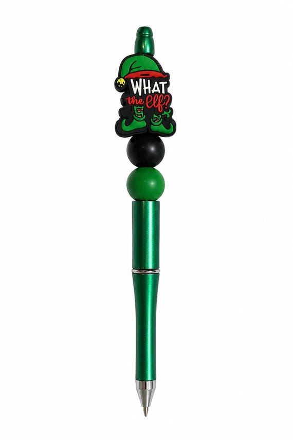 Christmas Silicone Beaded Writing Pen
