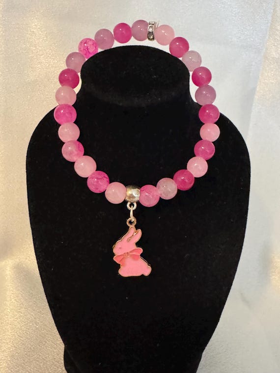 Easter Bunny Charm Bracelet