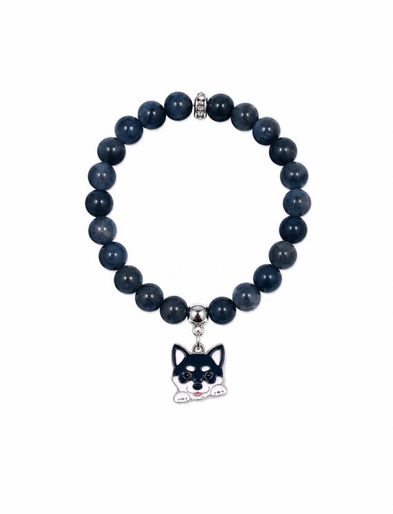 Dog Charm Stretch Bracelet