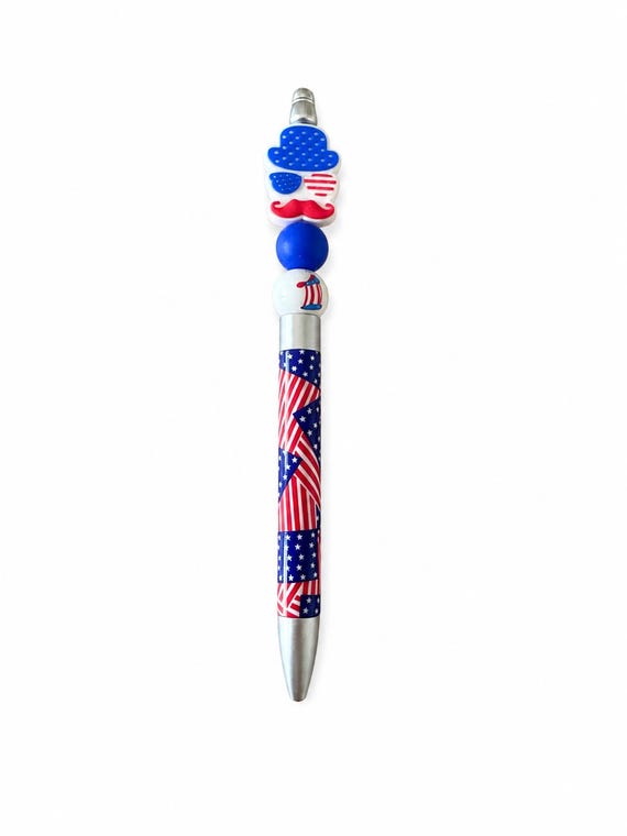 USA Silicone Beaded Writing Pen