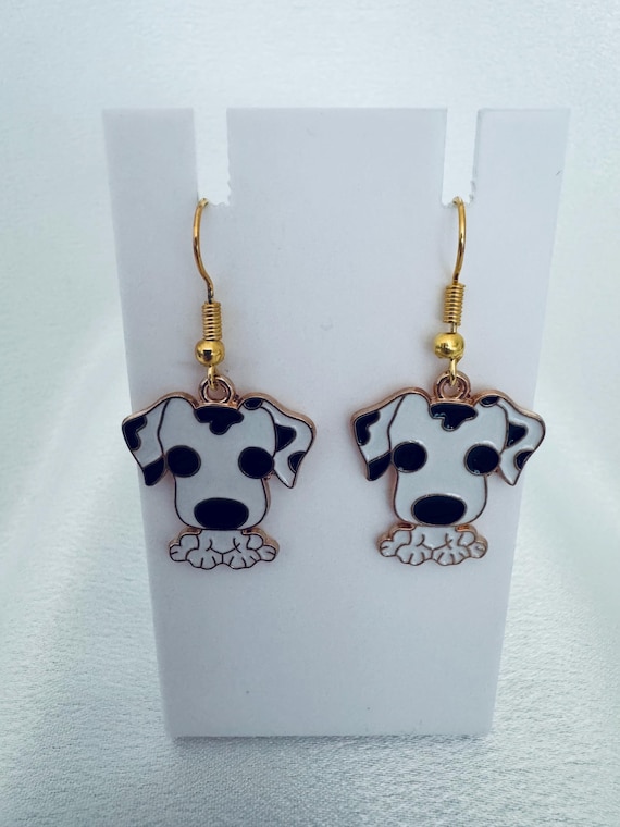 Hypoallergenic Dog Dangle Earrings: Gift for Pet Lovers