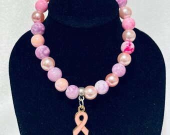 12 Braccialetti Intrecciati Nastro Rosa – Consapevolezza Tumore Al Seno, Regolabili