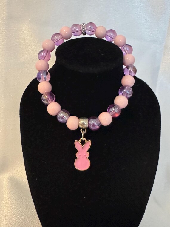 Easter Bunny Charm Bracelet