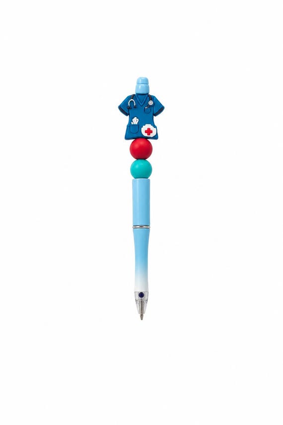 Silicone Beaded Nurse Writing Pen