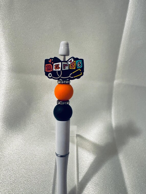 Silicone Beaded Nurse Writing Pen