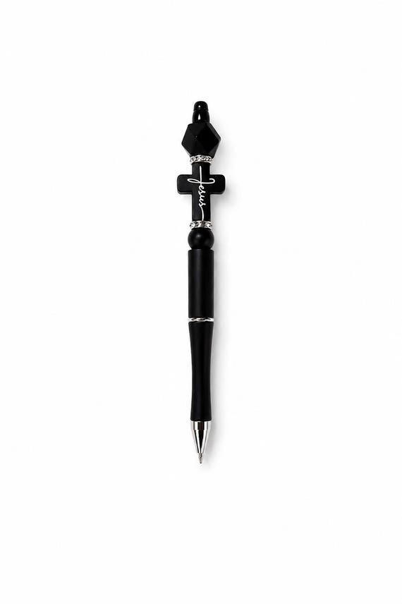 Silicone Beaded Jesus Writing Pen