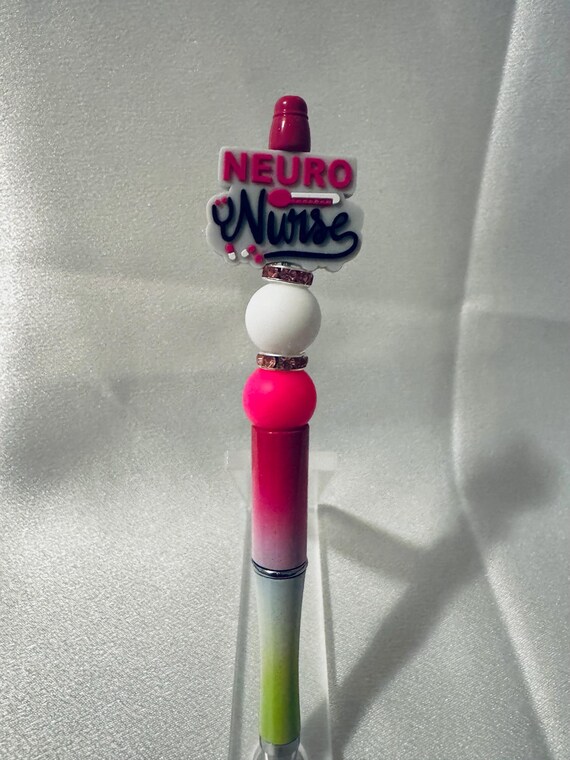 Silicone Beaded Nurse Writing Pen