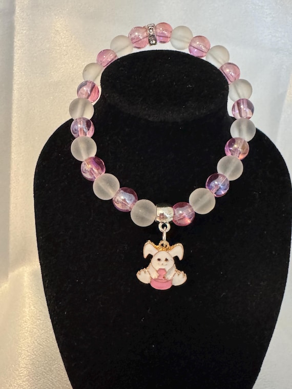 Easter Bunny Charm Bracelet