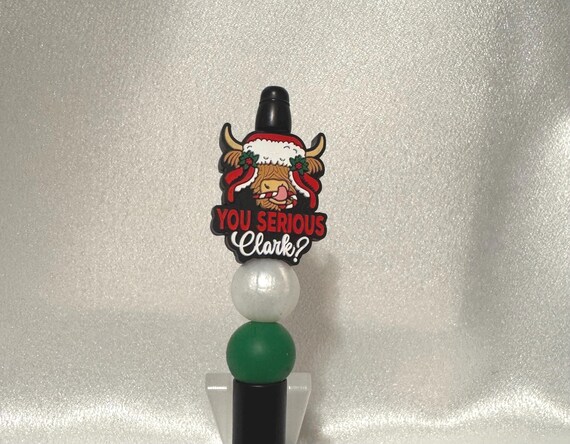 Christmas Silicone Beaded Writing Pen