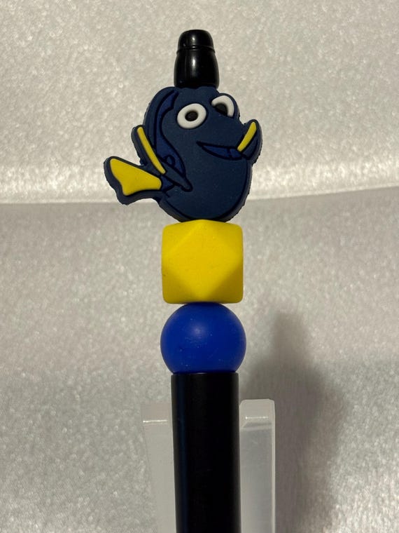 Silicone Beaded Dory Writing Pen