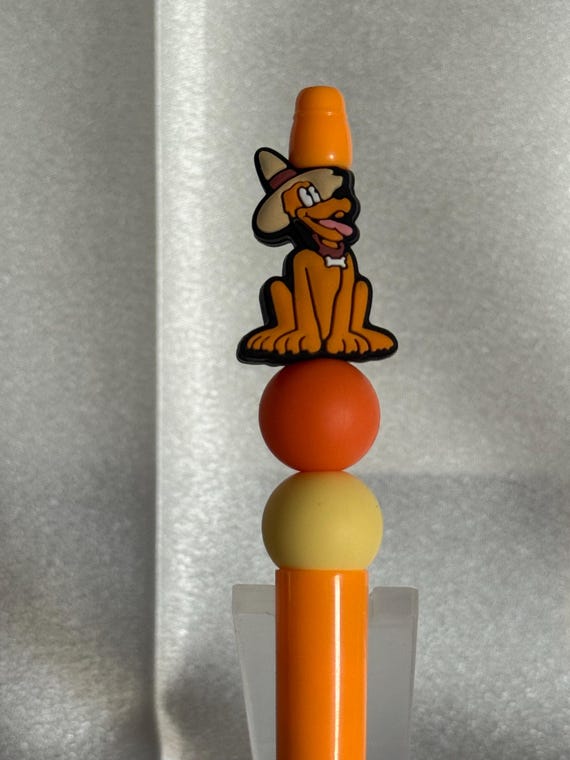 Silicone Beaded Pluto Writing Pen