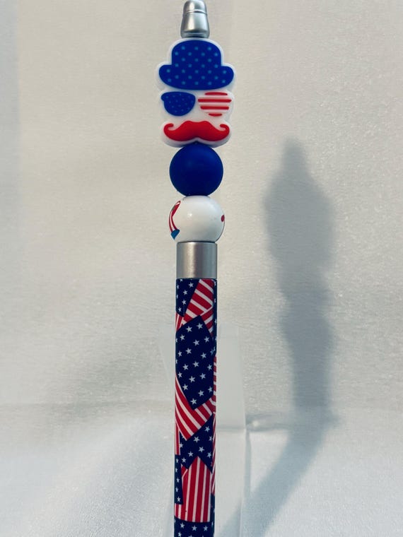 USA Silicone Beaded Writing Pen