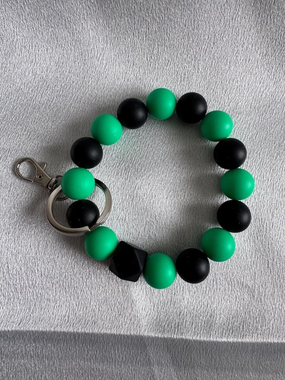 Halloween Silicone Wristlet  Keychain