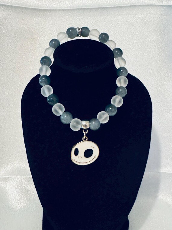 Halloween Jack Stretch Charm Bracelet