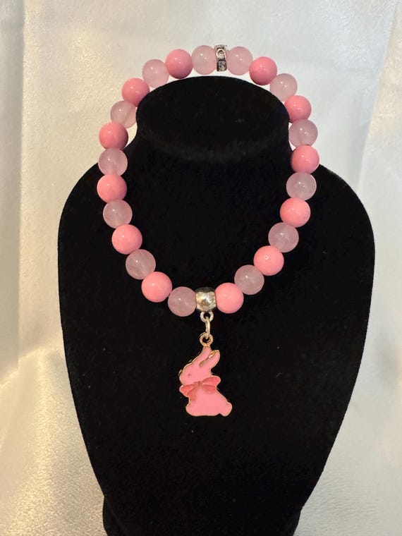 Easter Bunny Charm Bracelet