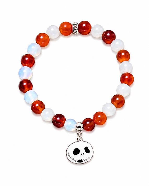 Halloween Jack Stretch Charm Bracelet