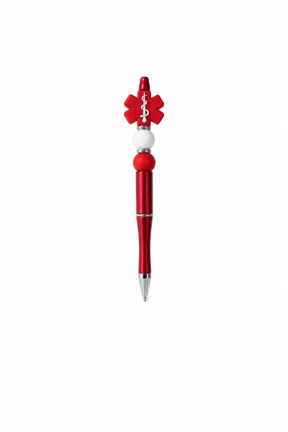Silicone Beaded Nurse Writing Pen