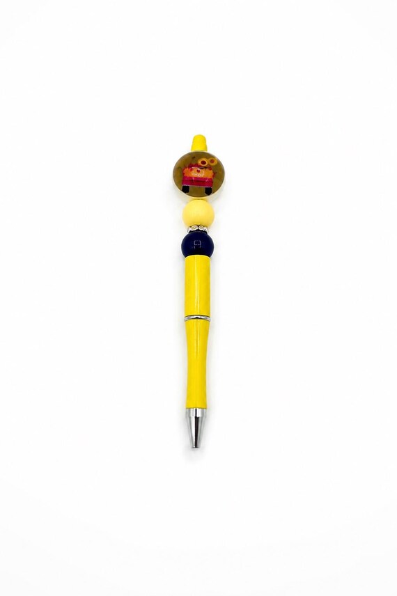 Fall Themed Silicone Beaded  Writing Pen