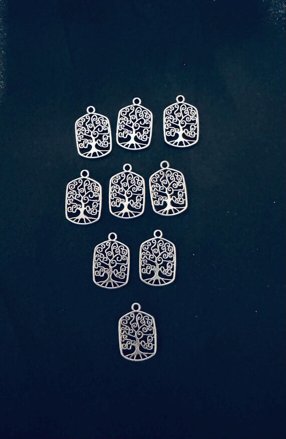 10 Piece Tree Of Life Charms