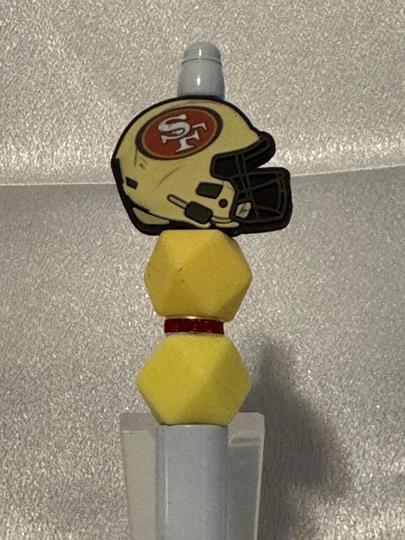 National Football League Silicone Beaded Writing Pen