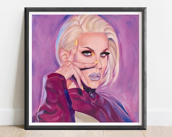 Katya Zamolodchikova RuPaul&#39;s Drag Race Art Print