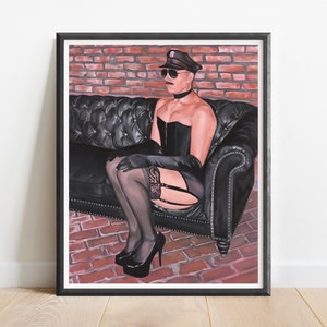 Trixie Mattel Sitting Alone In The VIP Giclée Art Print