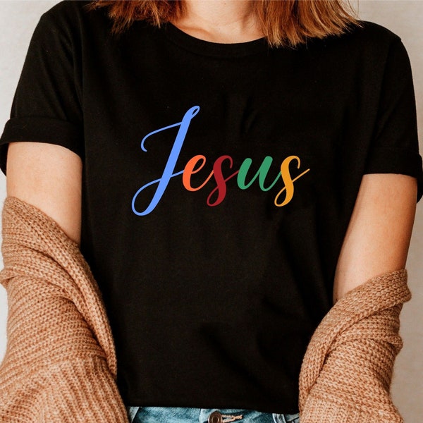 Jesus Shirt / Faith Christian Religious Saying Shirt / Religious T-shirt Catholic / Bible Verse Birthday Gift T Shirt Xmas Tee Tops