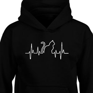 Dog paw heartbeat hoodie deals
