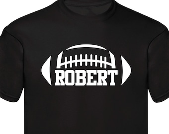 Personalisierte Name Rugby T-Shirt, lustiges Sport benutzerdefinierte T-Shirt, Outdoor-Spiele Sportliebhaber Fußball Basketball Geschenk Familie präsentiert Weihnachtsgeschenk Tops